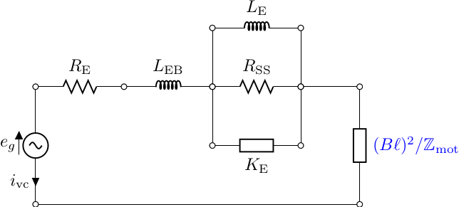 electrical circuit diagram